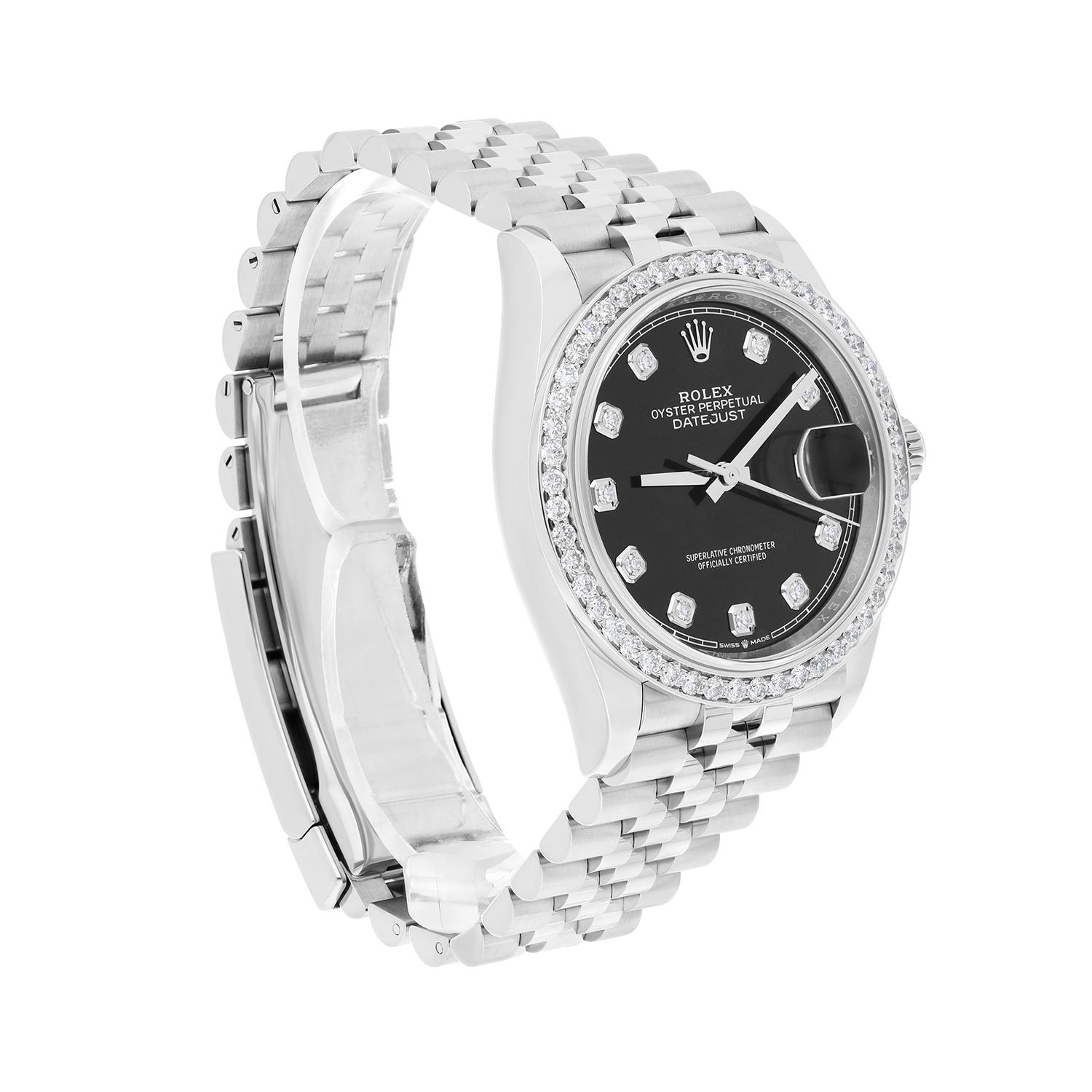 rolex water resistant steel back stainless