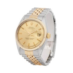 Rolex DateJust 36 Stainless Steel and Yellow Gold 1601