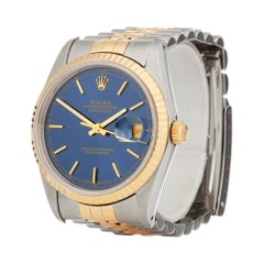 Rolex Datejust 36 Stainless Steel and Yellow Gold 16233