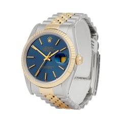 Rolex Datejust 36 Stainless Steel and Yellow Gold 16233