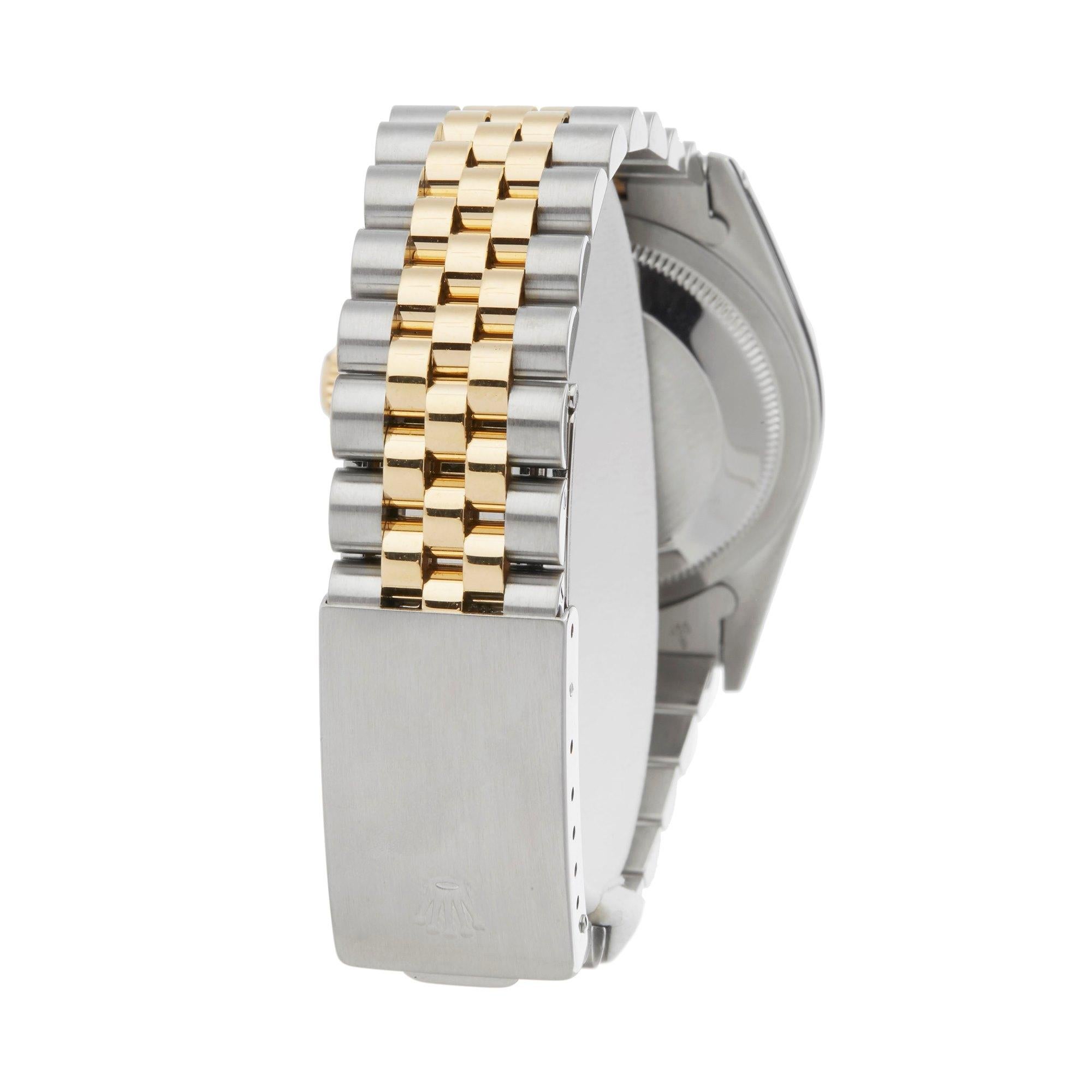 Rolex Datejust 36 Stainless Steel and Yellow Gold 16233 Wristwatch at ...