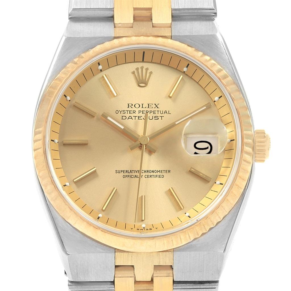 Rolex Datejust 36 Steel 18 Karat Yellow 