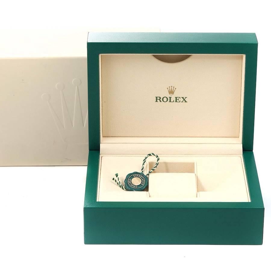 Rolex Datejust 36 Steel EveRose Gold Diamond Unisex Watch 126231 Unworn For Sale 2