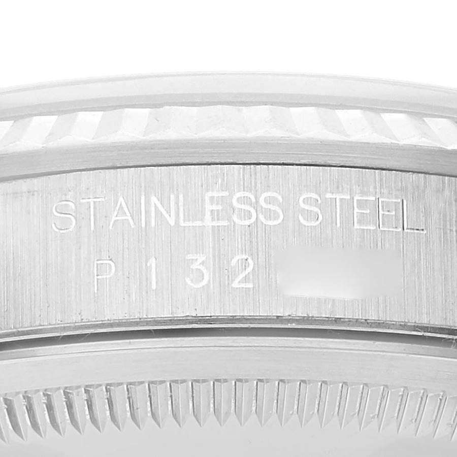 Rolex Datejust 36 Steel White Gold Blue Dial Mens Watch 16234 Box Papers 3