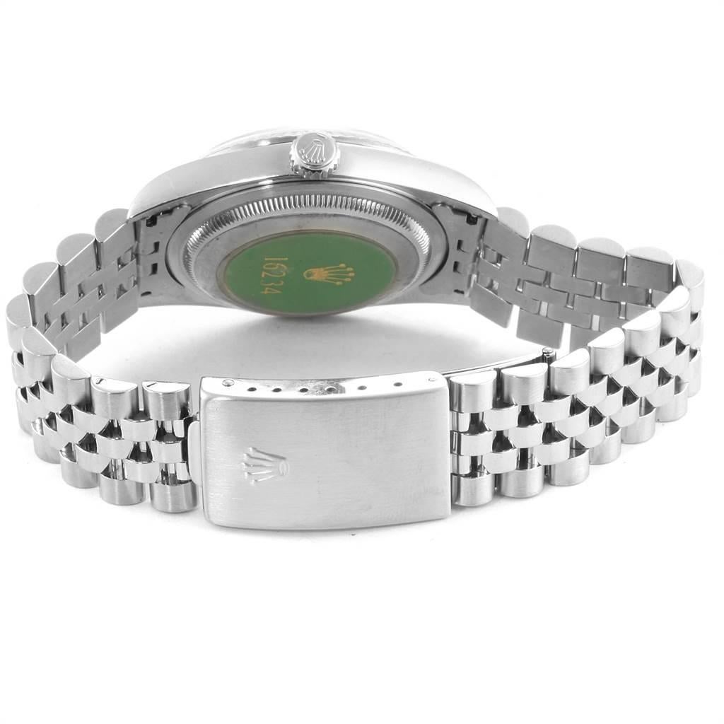 Rolex Datejust 36 Steel White Gold Jubilee Bracelet Men's Watch 16234 7