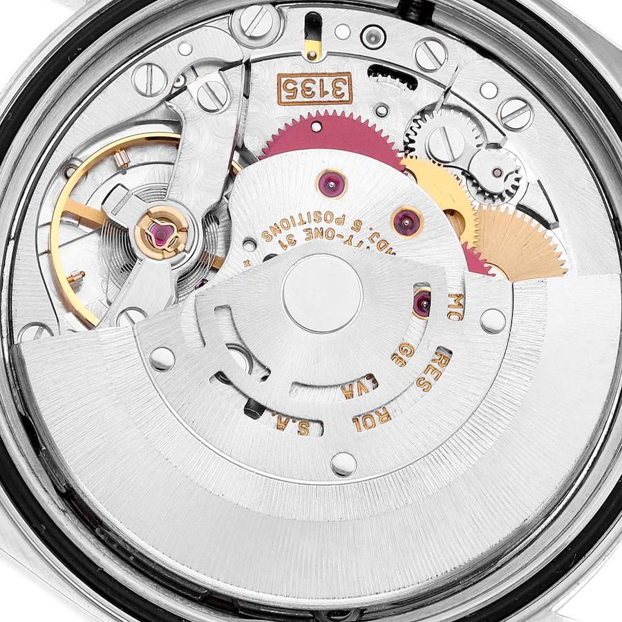 Rolex Datejust 36 Steel White Gold Salmon Dial Mens Watch 16234 1