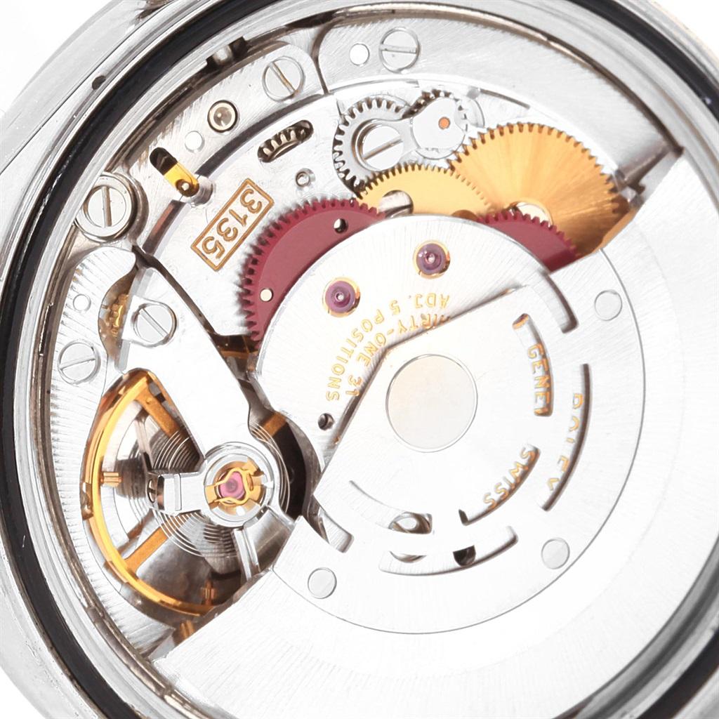 Men's Rolex Datejust 36 Steel White Gold Silver Baton Dial Men’s Watch 16234 For Sale