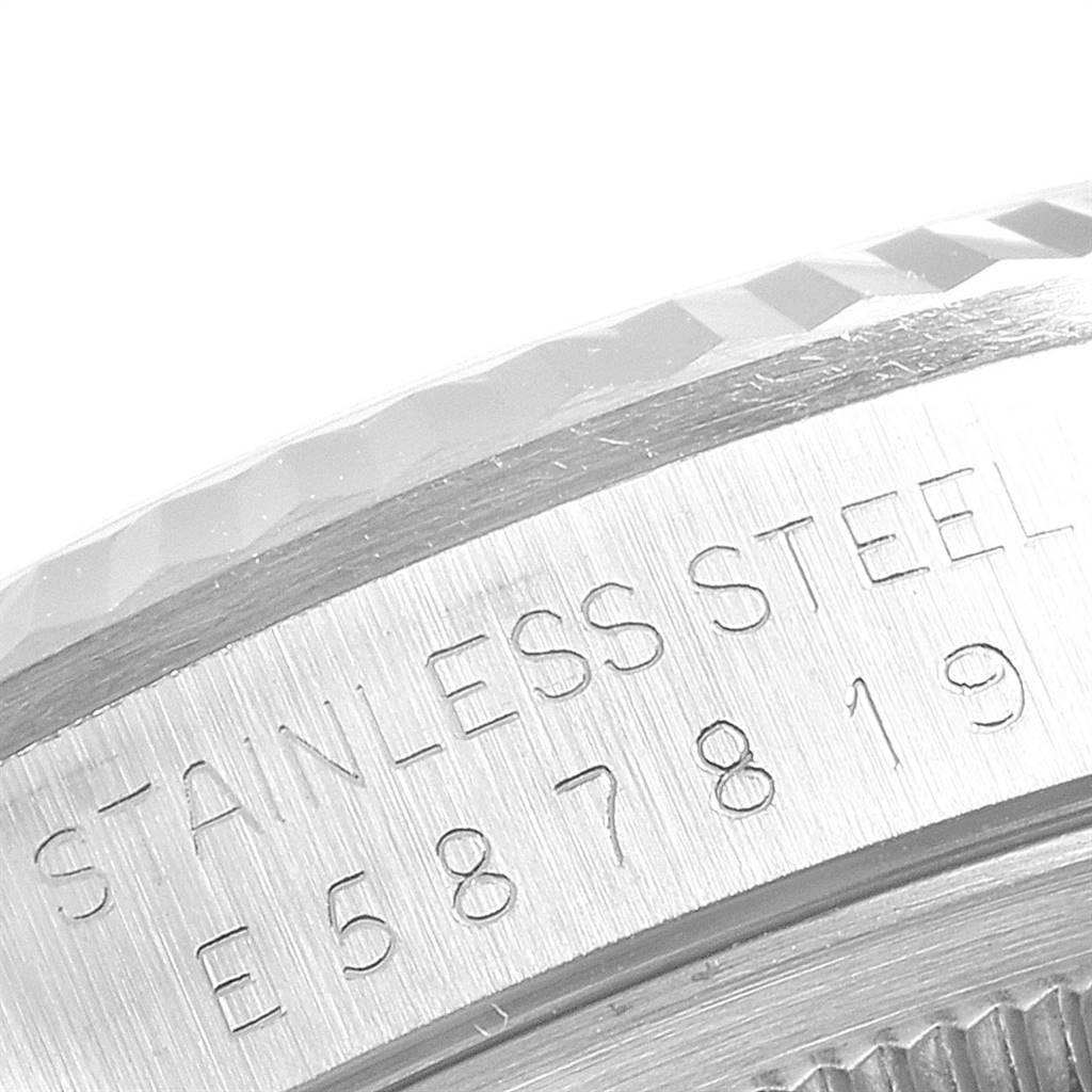 Rolex Datejust 36 Steel White Gold Silver Dial Men’s Watch 16234 2
