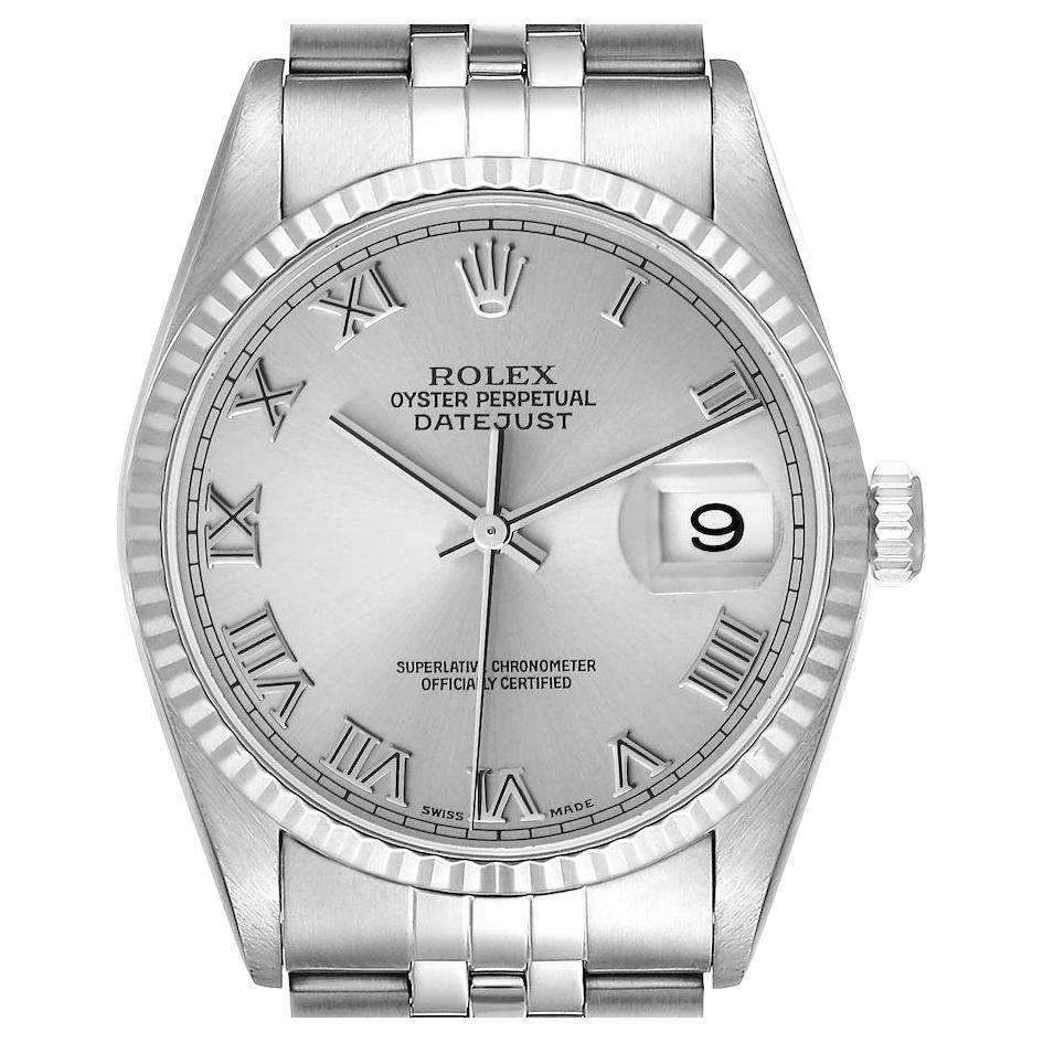 datejust 36 white dial