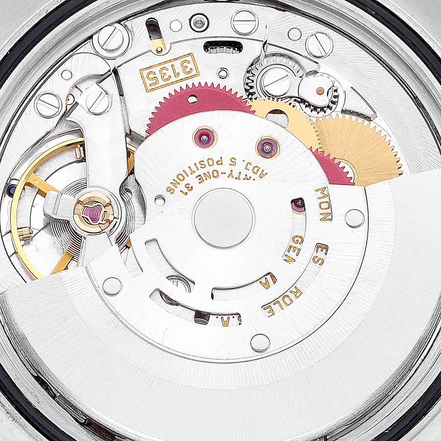 Rolex Datejust 36 Stahl-Weißgold-Silber-Wandteppich-Zifferblatt-Herrenuhr 16234 im Angebot 5