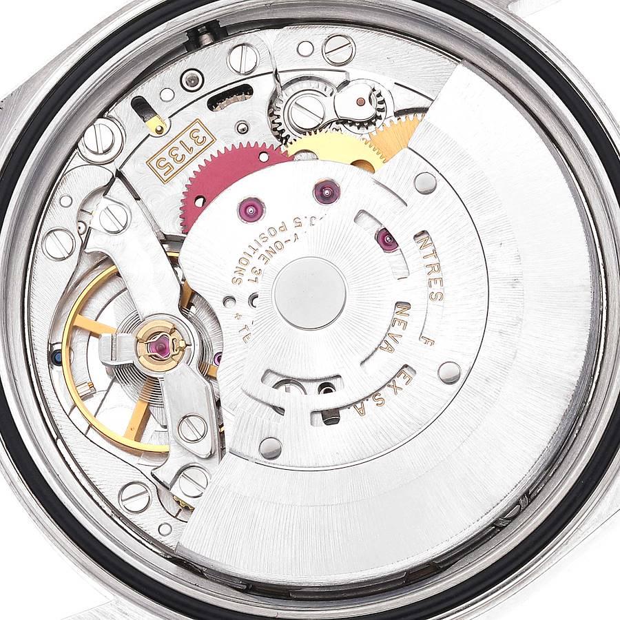 Rolex Datejust 36 Steel White Gold Silver Tapestry Dial Mens Watch 16234 1