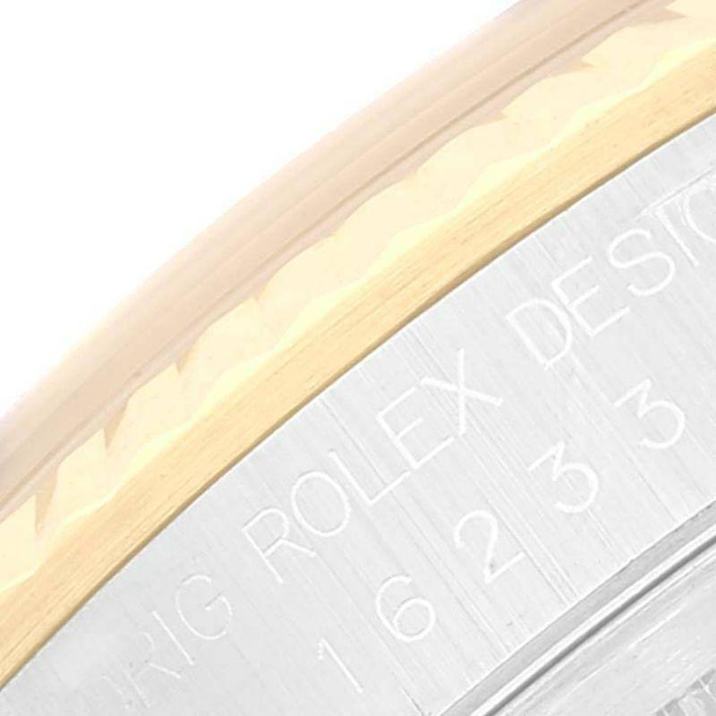 Rolex Datejust 36 Acero Oro Amarillo Esfera Azul Reloj Caballero 16233 en venta 2