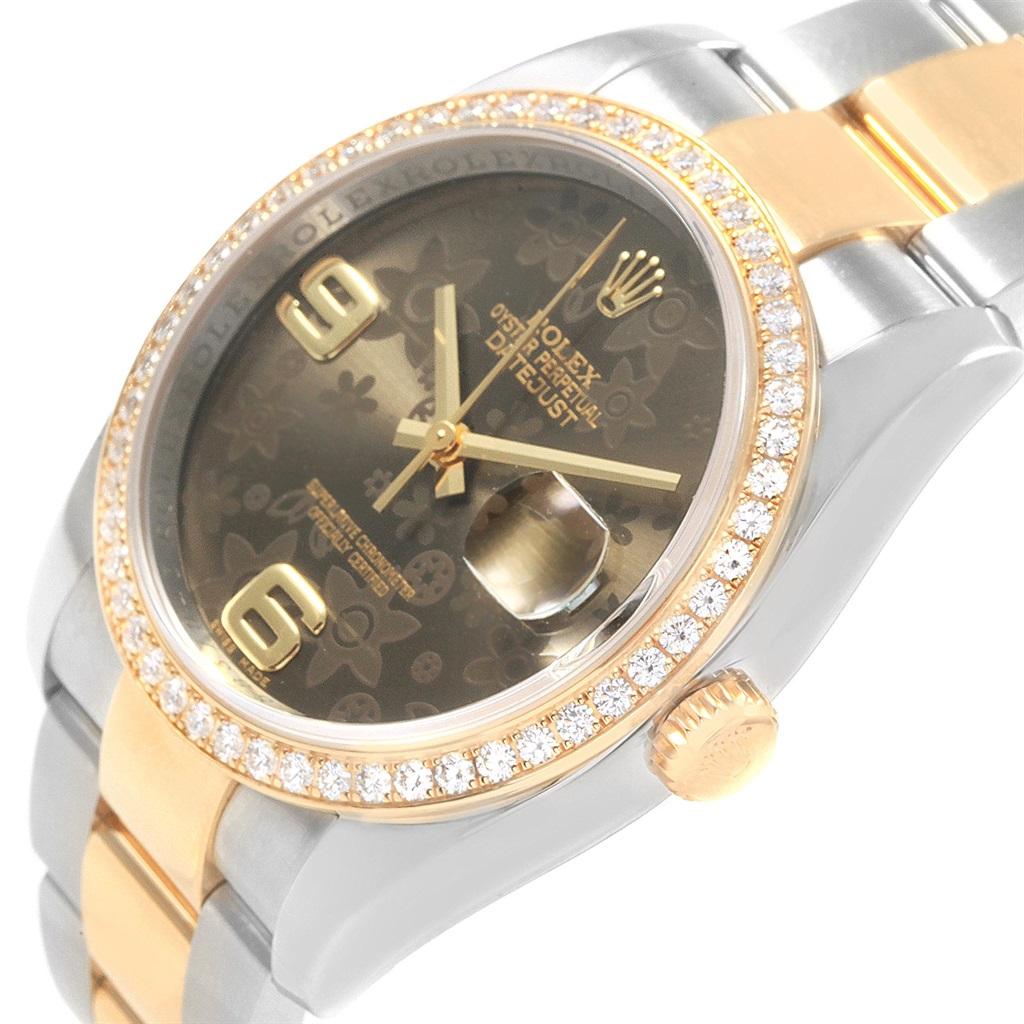 rolex datejust flower dial