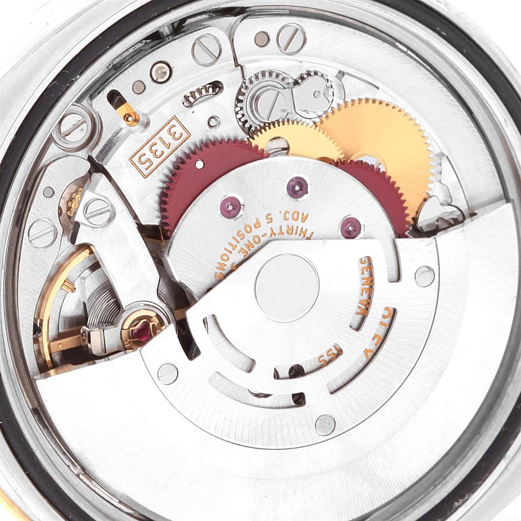 Rolex Datejust 36 Steel Yellow Gold Bronze Flower Dial Watch 116233 2
