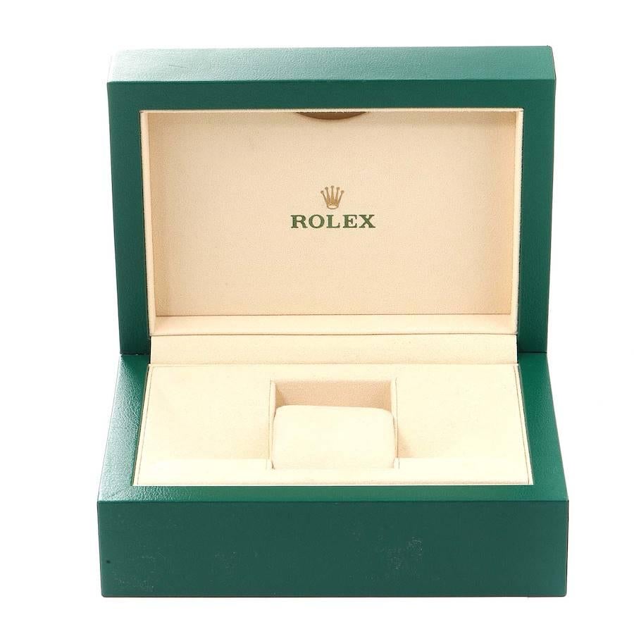 Rolex Datejust 36 Stahl-Gelbgold-Diamant-Uhr 116243 mit Champagner-Zifferblatt im Angebot 7
