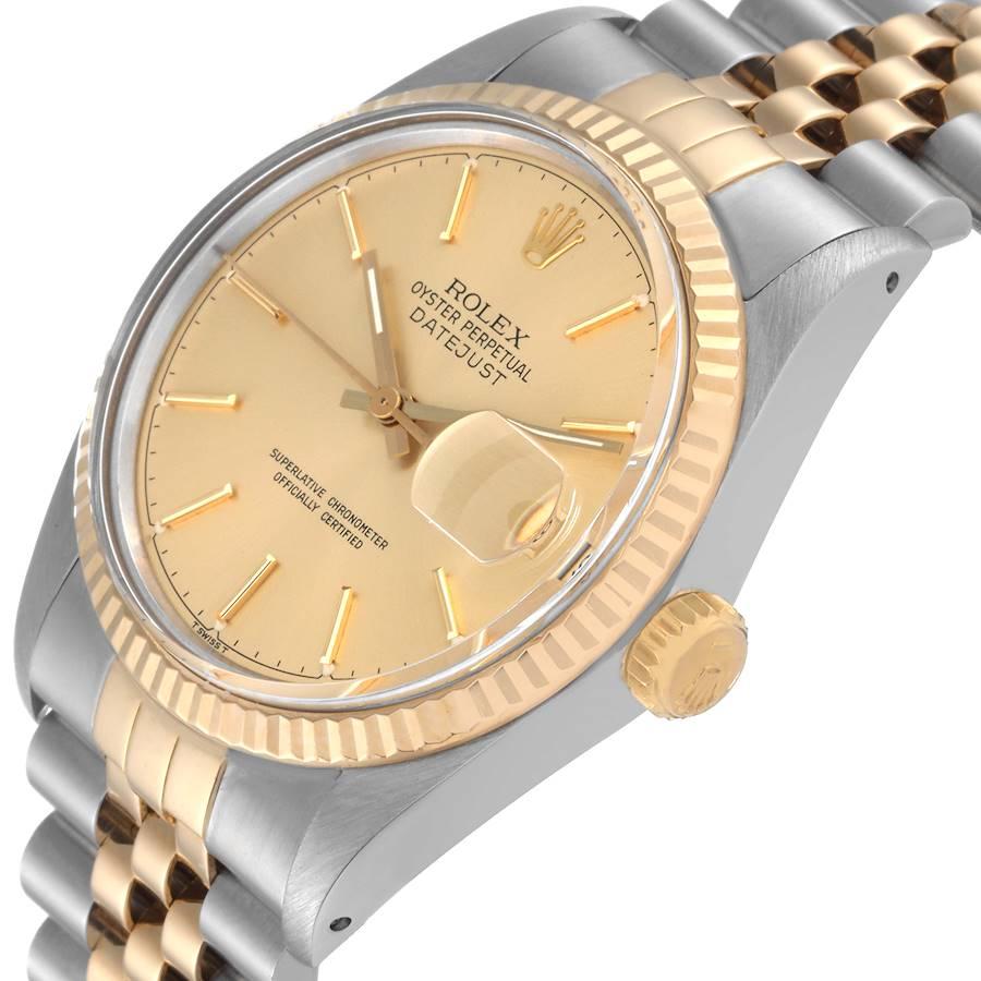 champagne dial datejust