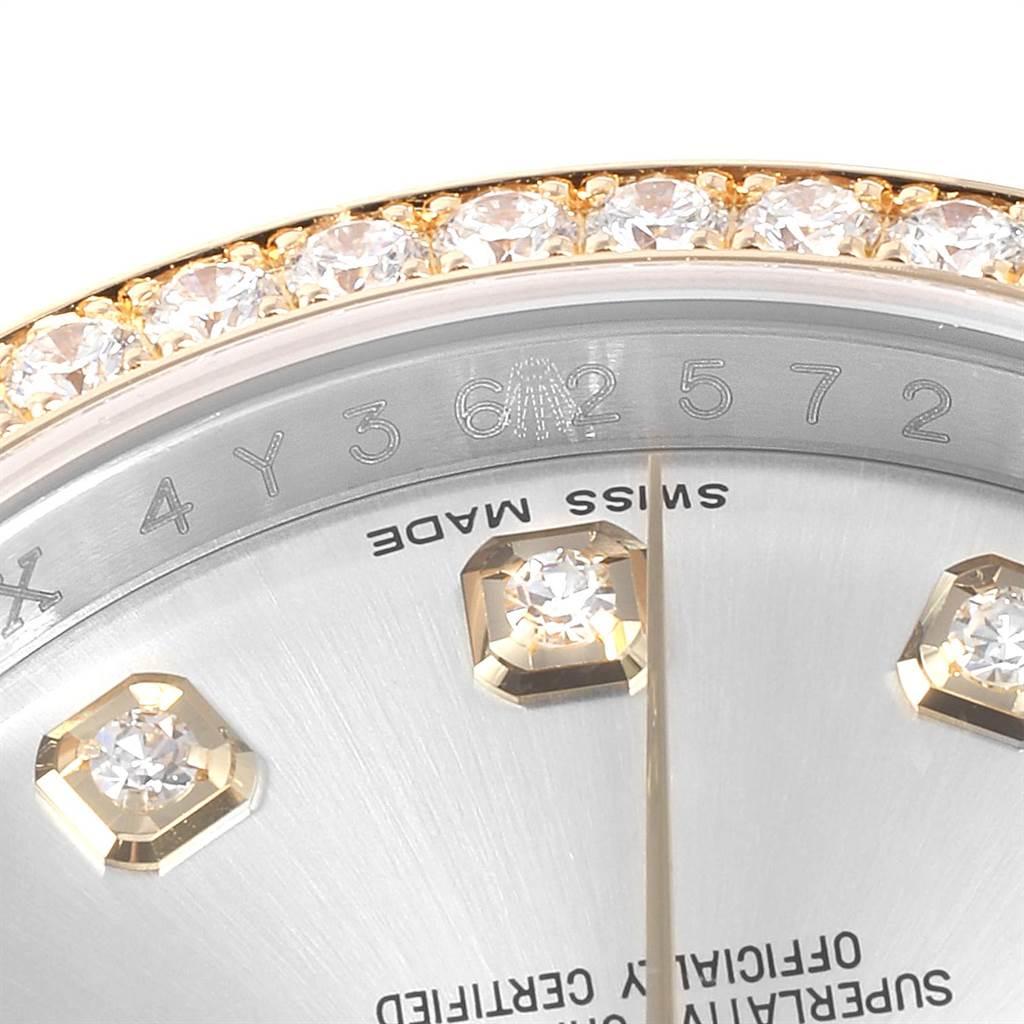 Rolex Datejust 36 Steel Yellow Gold Diamond Men’s Watch 116243 Box Card 1