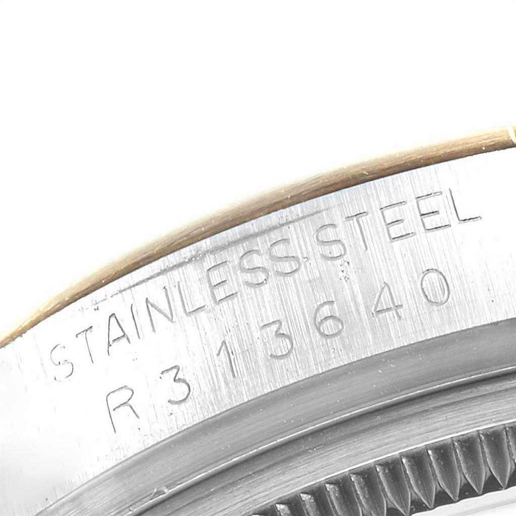 Rolex Datejust 36 Steel Yellow Gold Diamond Vintage Men’s Watch 16013 3