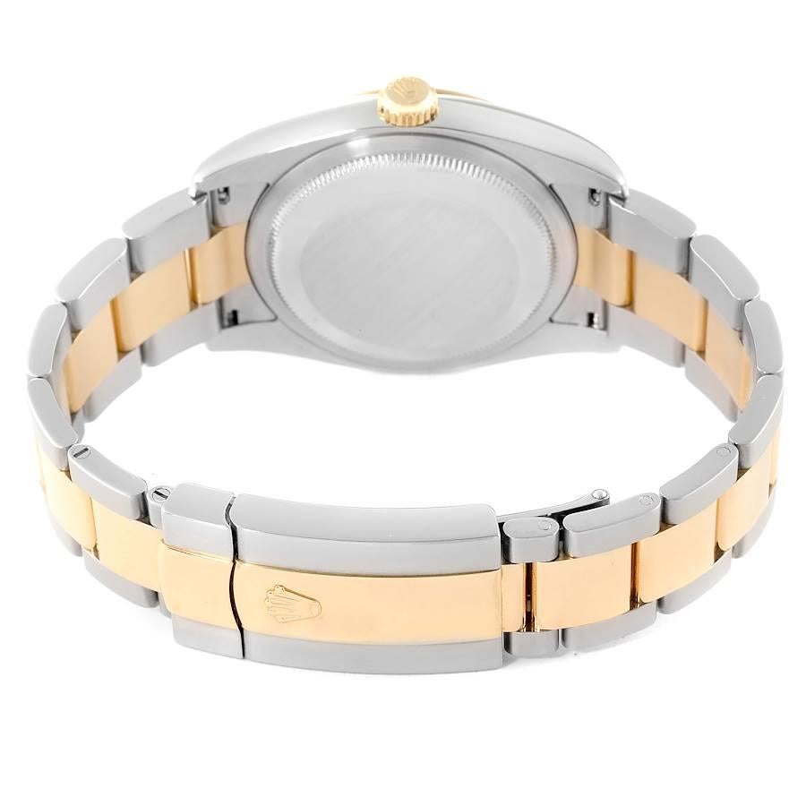 Rolex Datejust 36 Steel Yellow Gold Sunbeam Dial Mens Watch 116233 For Sale 2