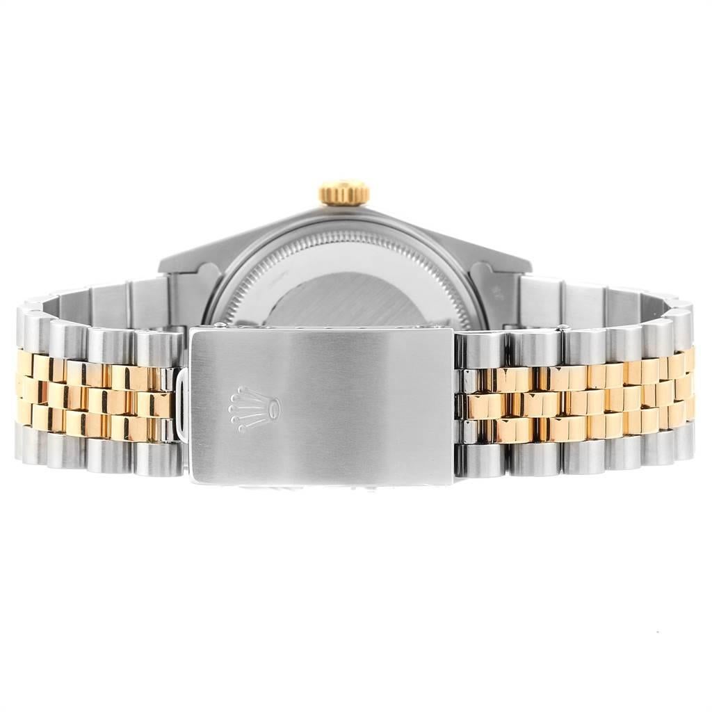 Rolex Datejust 36 Steel Yellow Gold Vintage Men's Watch 16013 6