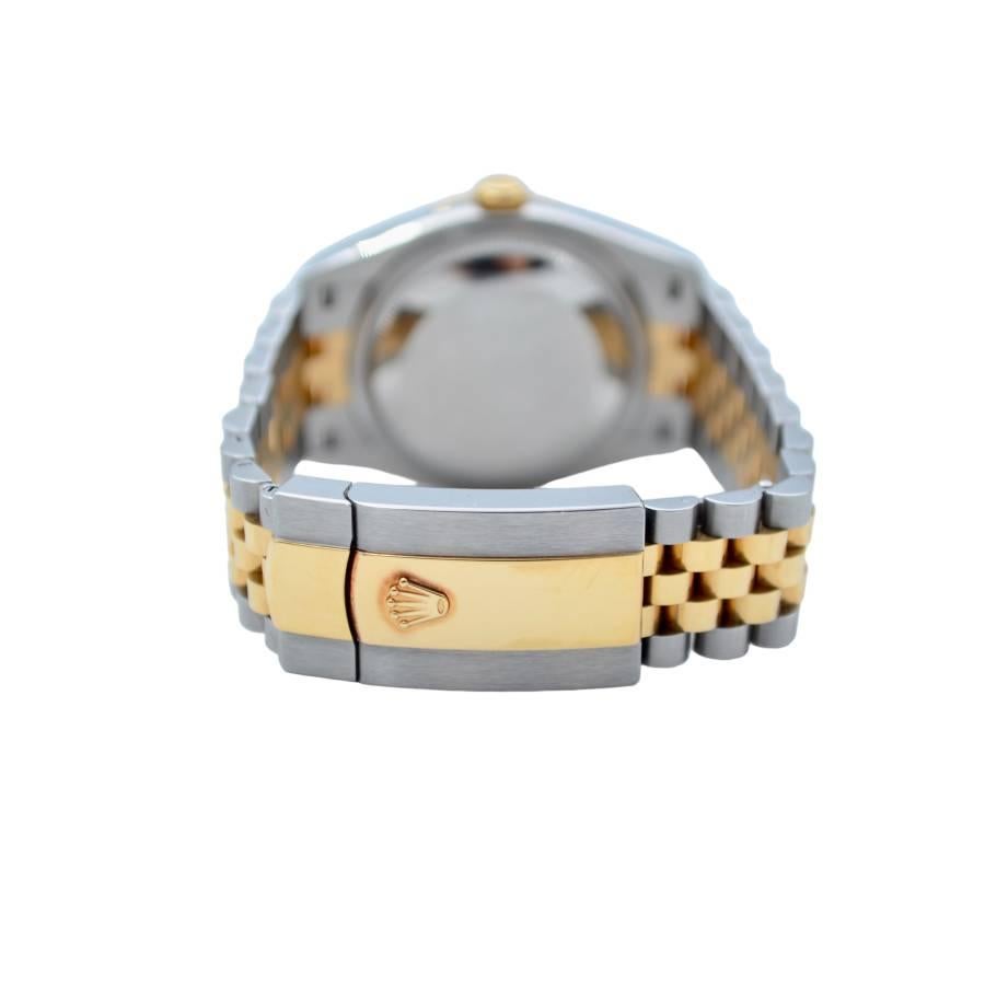 Women's Rolex Datejust 36 Two Tone Silver Diamond Dial Full Set 2019 Ref: 126233