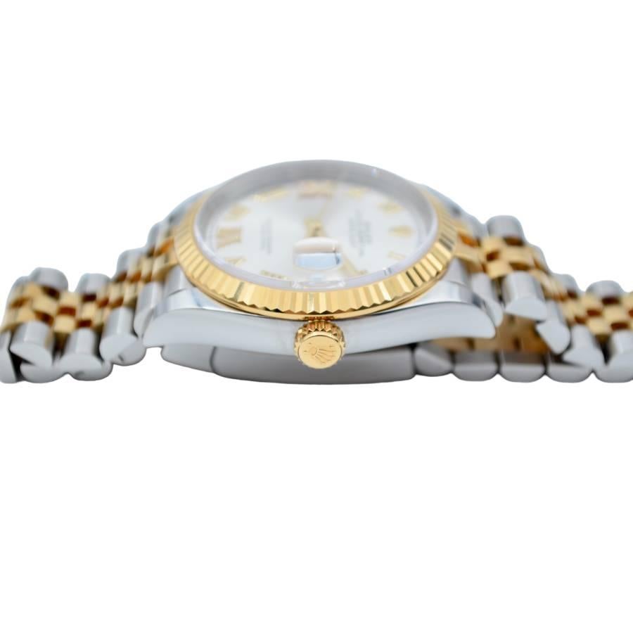 Rolex Datejust 36 Two Tone Silver Diamond Dial Full Set 2019 Ref: 126233 3