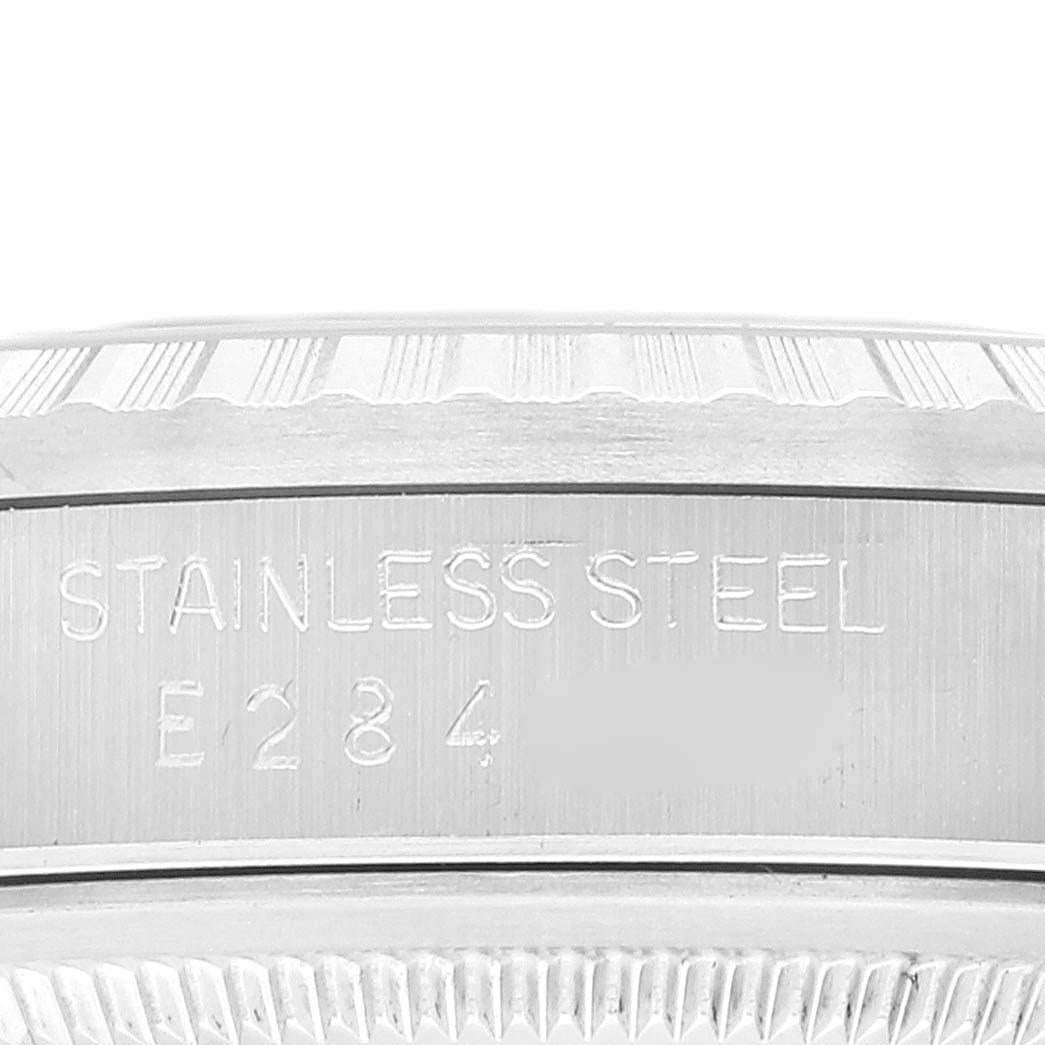 Rolex Datejust 36 Quadrante romano bianco Bracciale giubileo Steele Orologio Uomo 16220 4