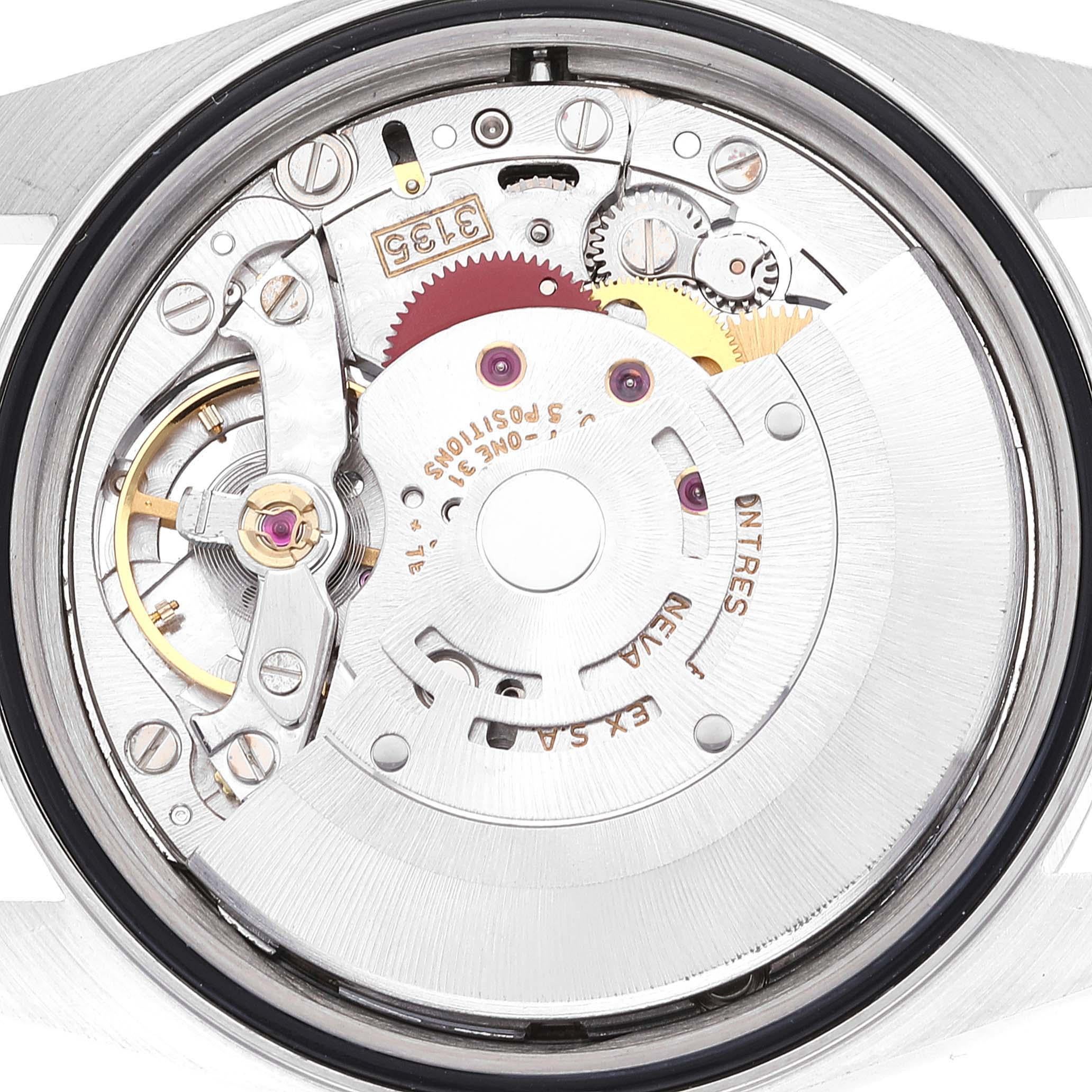 Rolex Datejust 36 Quadrante romano bianco Bracciale giubileo Steele Orologio Uomo 16220 5
