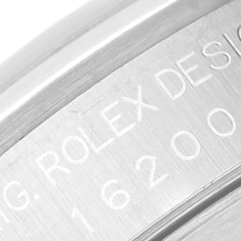 Rolex Datejust 36 White Roman Dial Steel Mens Watch 16200 3