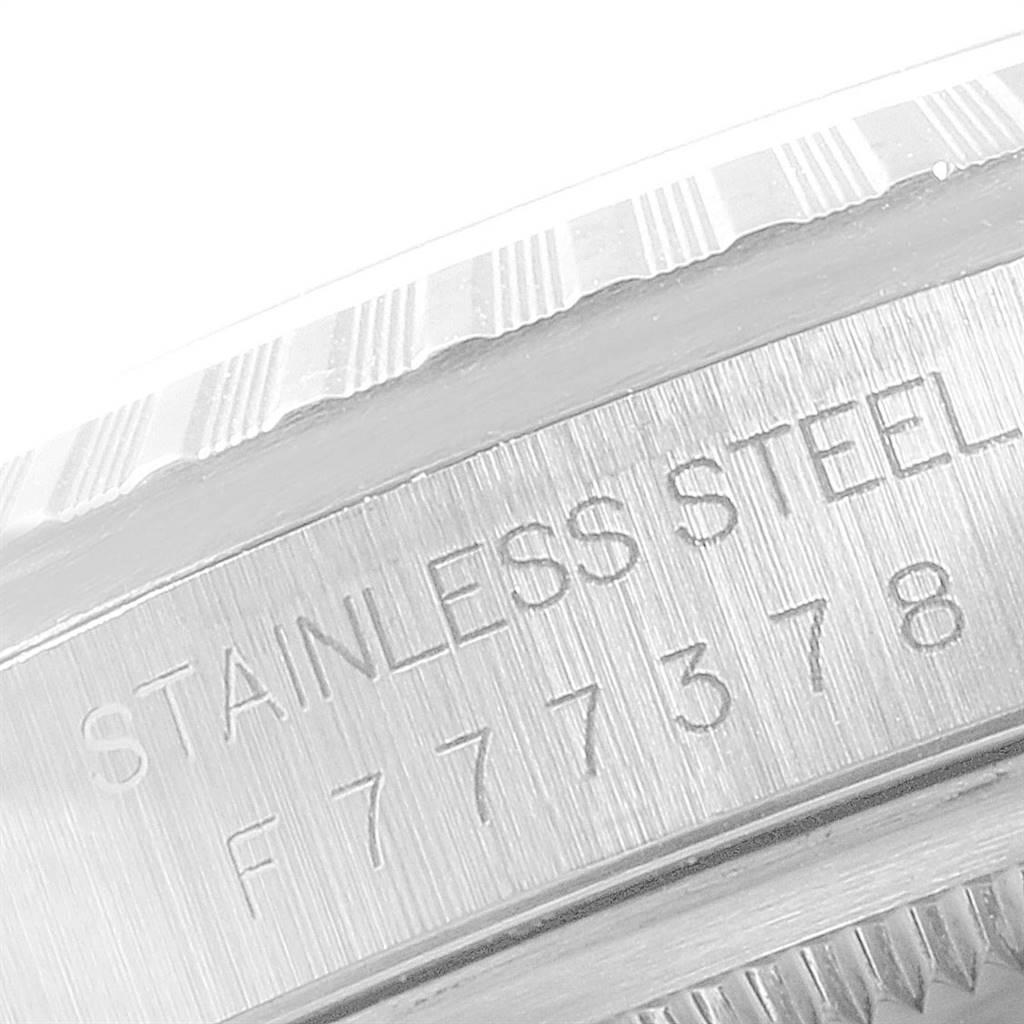 Rolex Datejust 36 White Roman Dial Steel Men's Watch 16220 For Sale 3
