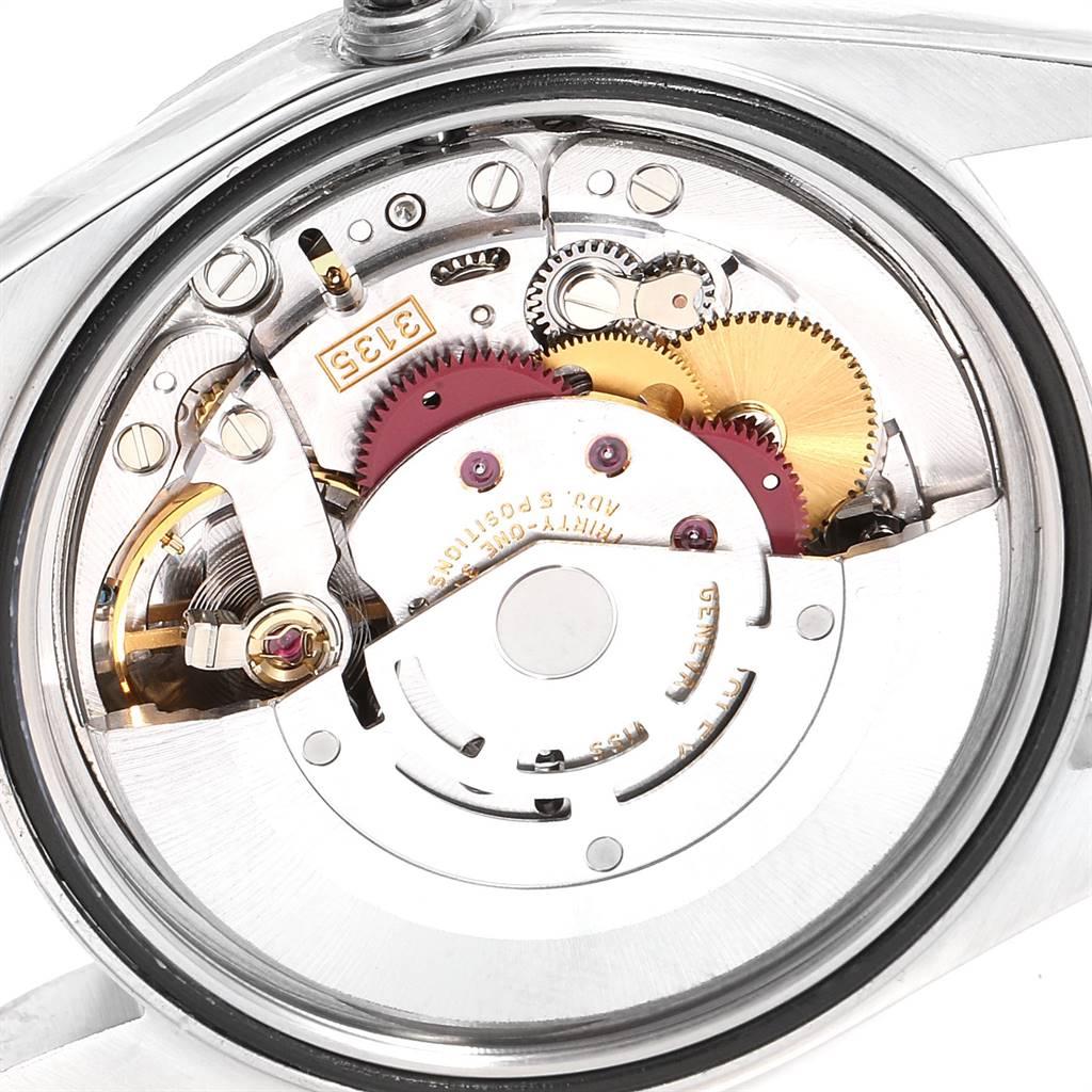 Rolex Datejust 36 White Roman Dial Steel Men's Watch 16220 For Sale 5