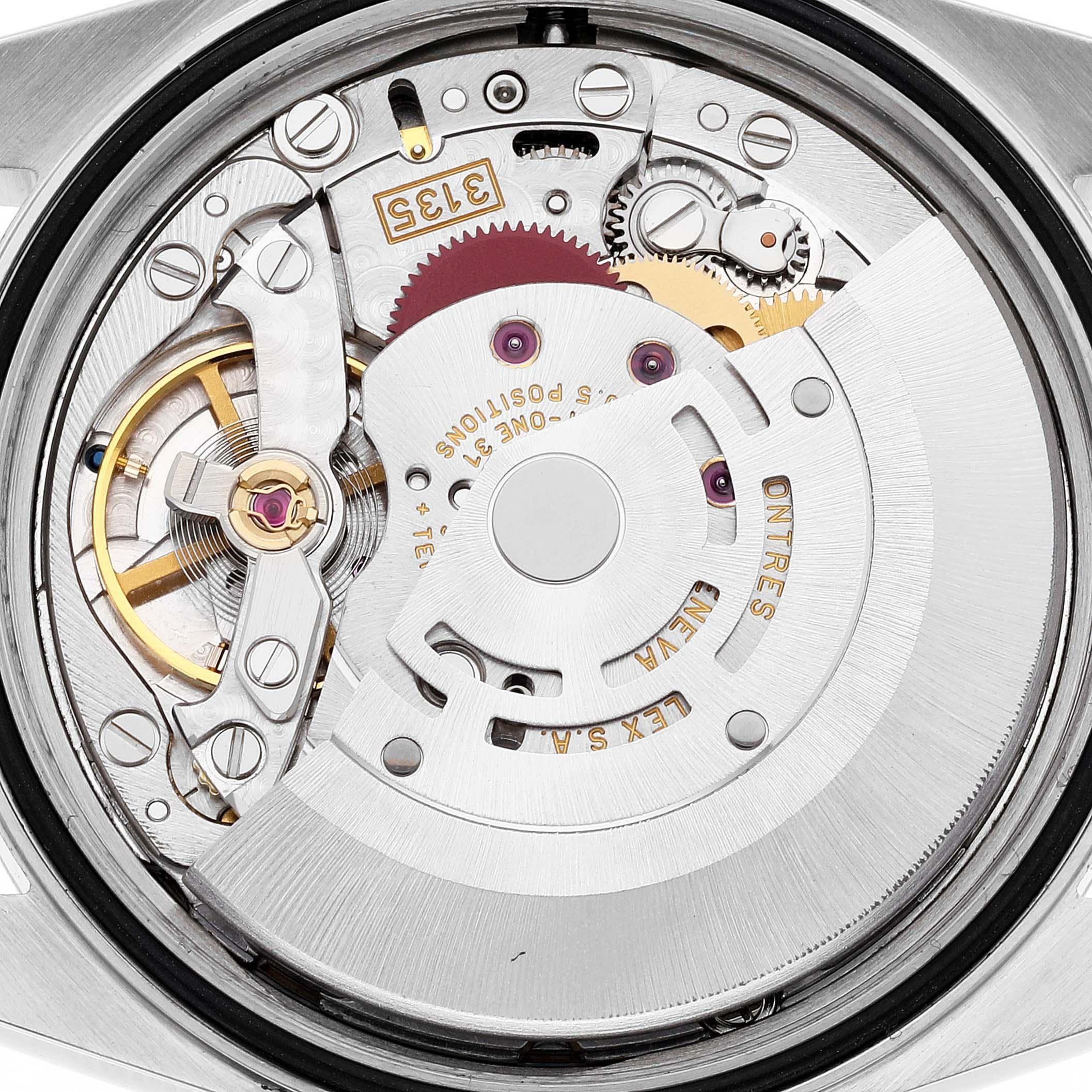 Rolex Datejust 36 White Roman Dial Steel Mens Watch 16220 4