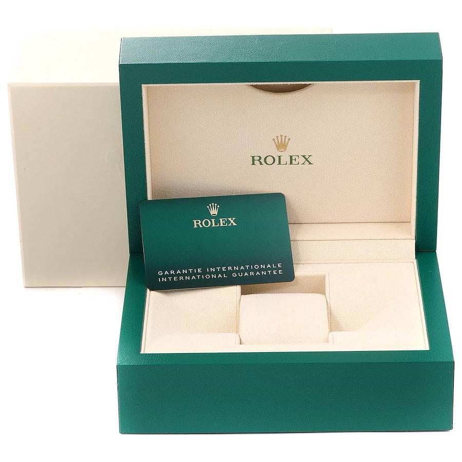 Rolex Datejust 36 Wimbledon Zifferblatt Stahl EverRose Golduhr 126231 Ungetragen im Angebot 5
