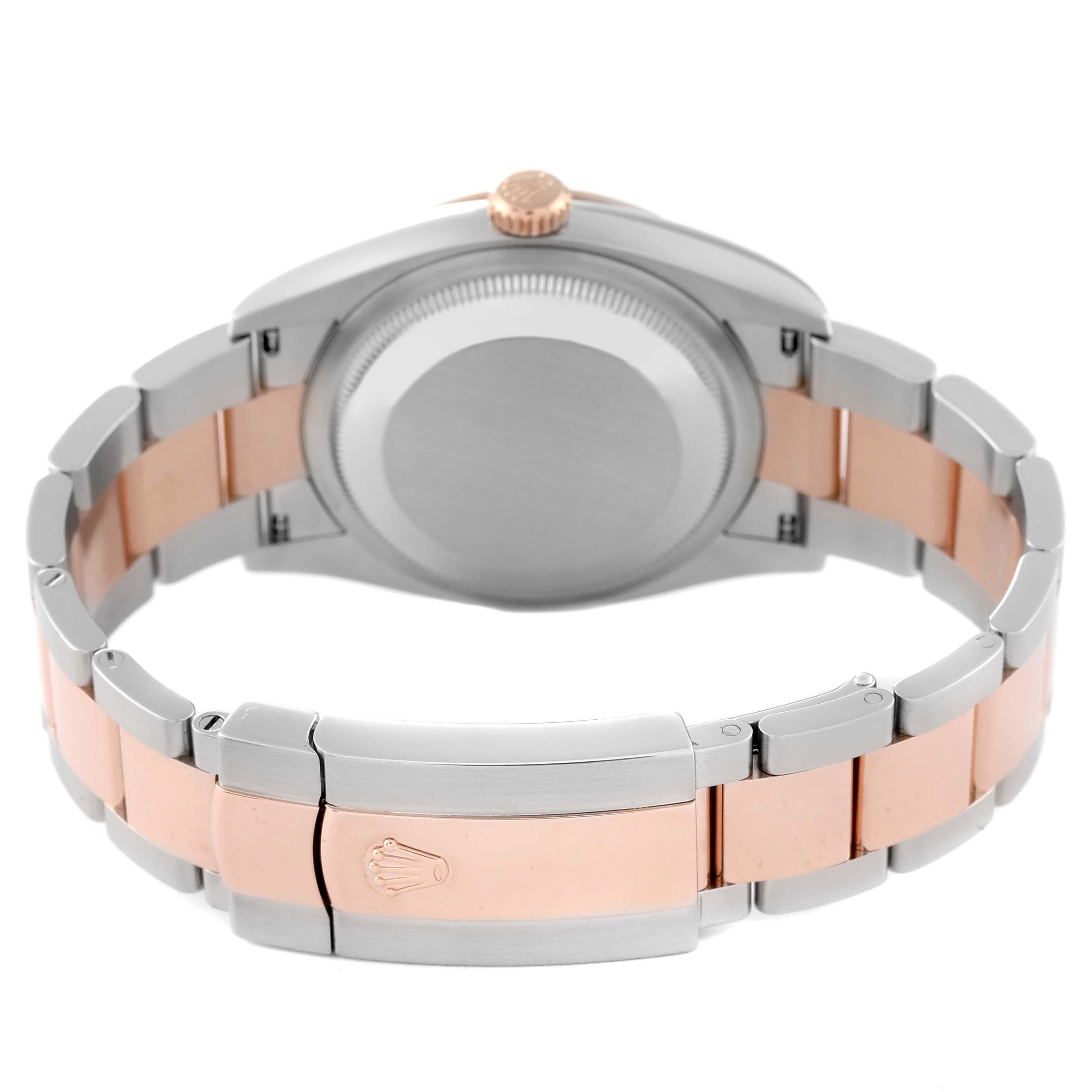men's rolex datejust rose gold