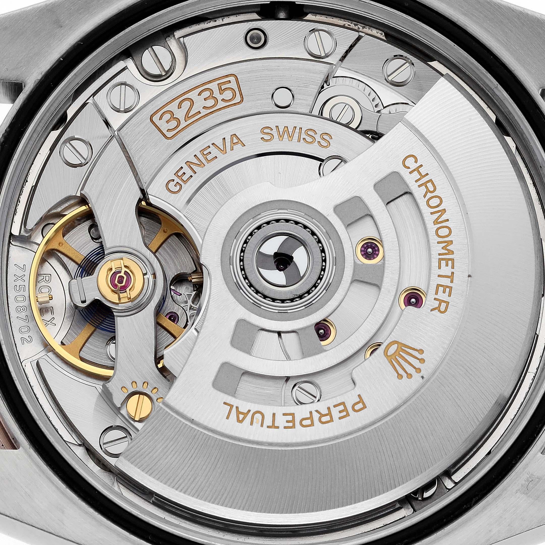 Rolex Datejust 36 Wimbledon Dial Steel Rose Gold Mens Watch 126231 3