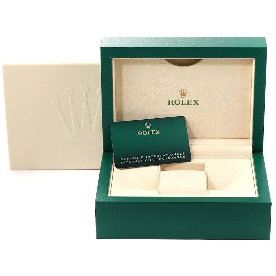Rolex Datejust 36 Wimbledon Herrenuhr aus Stahl und Roségold 126231 Ungetragen im Angebot 6