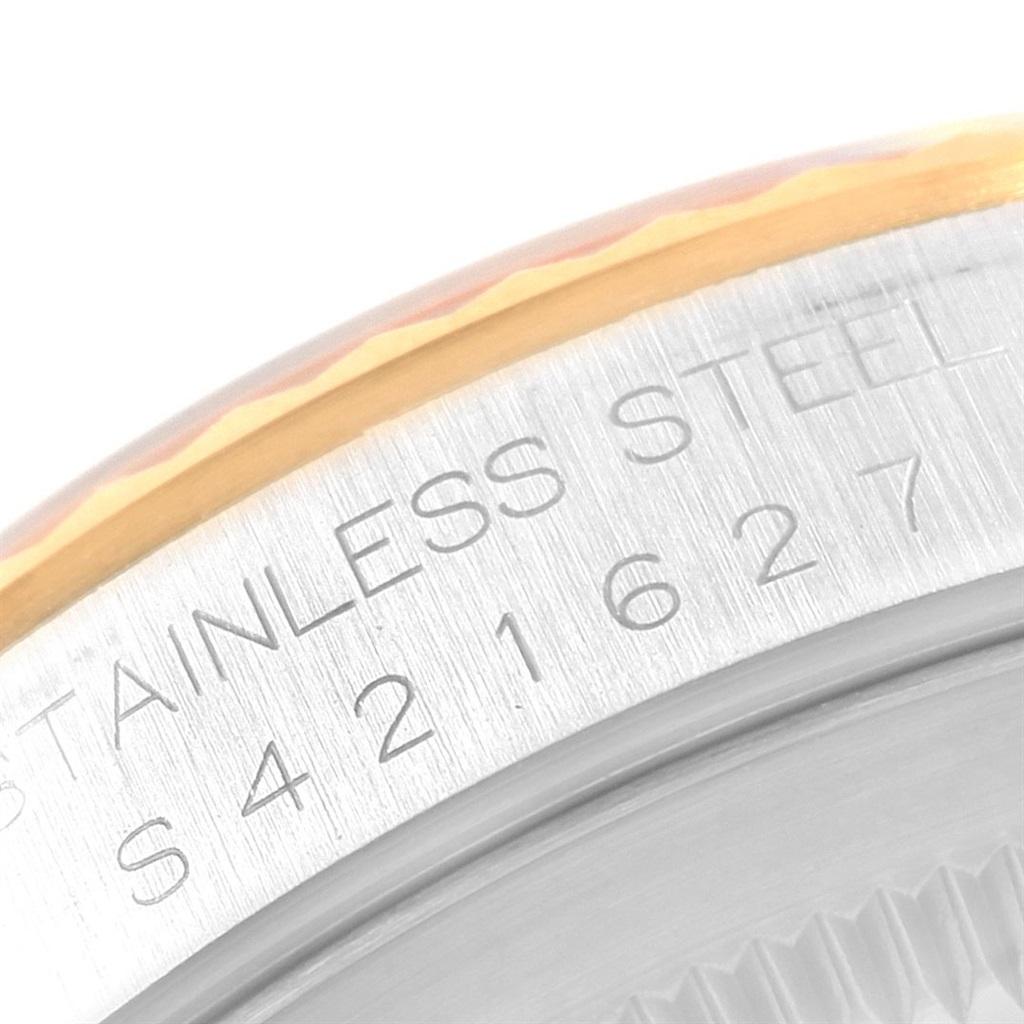 Rolex Datejust 36 Yellow Gold Steel Anniversary Dial Men’s Watch 16233 1