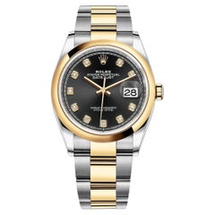 Rolex Datejust 36, YG/SS, Ref# 126203-0022, ungetragene Uhr, komplett