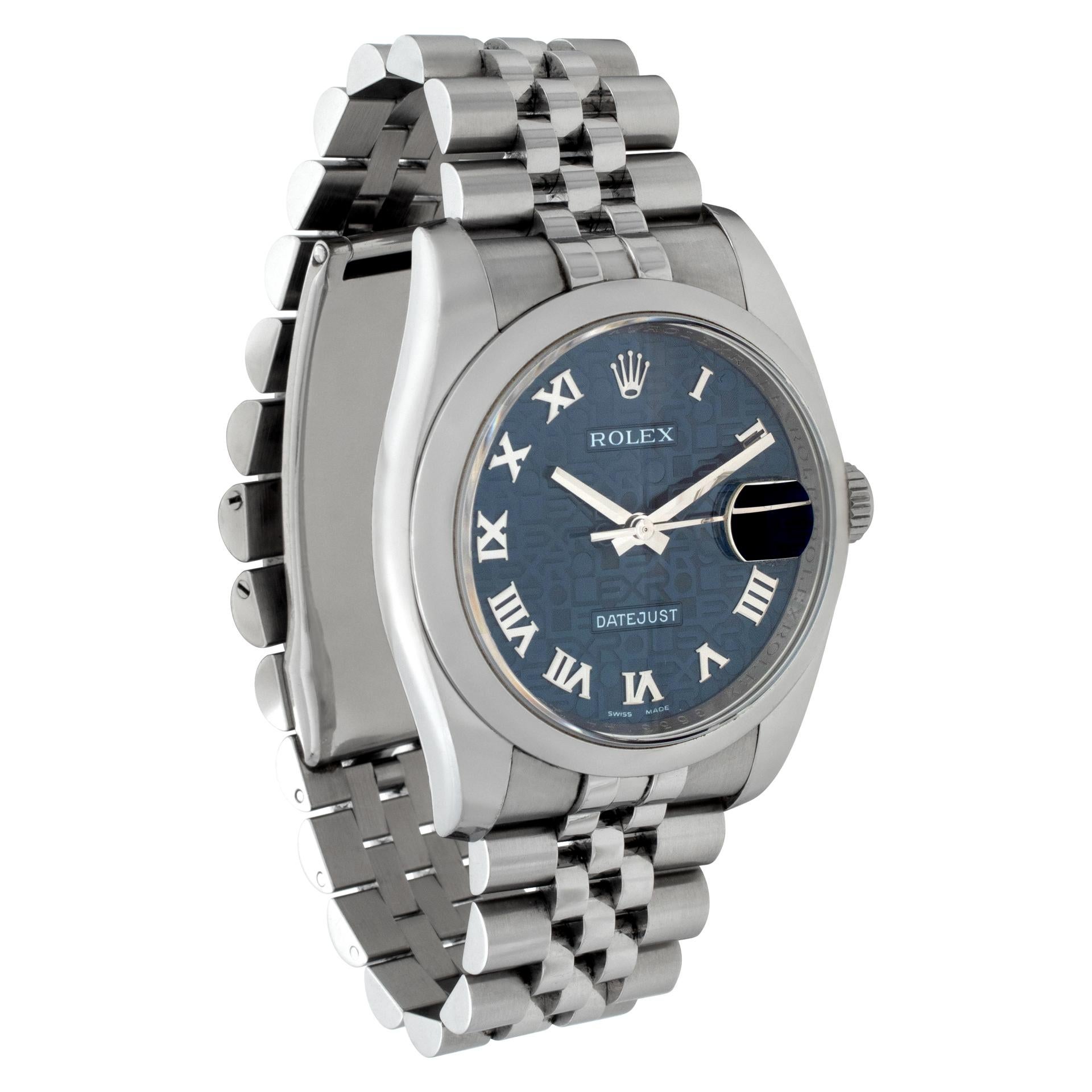 Rolex Datejust 36mm 116200 In Excellent Condition In Surfside, FL