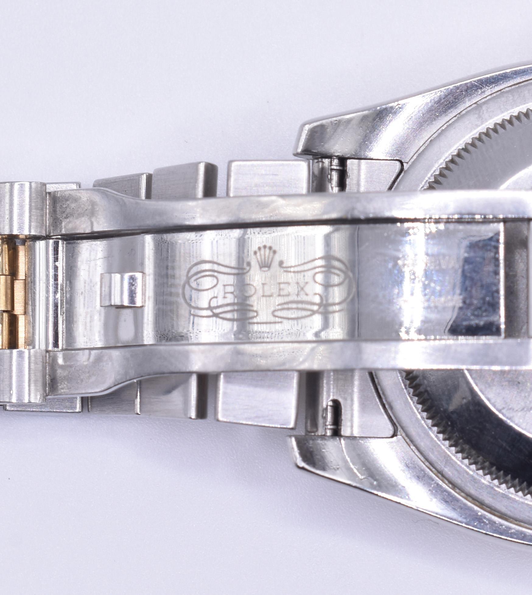 Rolex Datejust 36mm 116233 Stahl & 18k Gold Herrenuhr im Angebot 4