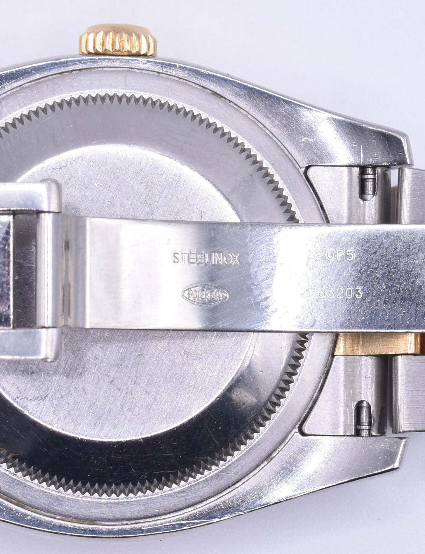 Rolex Datejust 36mm 116233 Stahl & 18k Gold Herrenuhr im Angebot 5