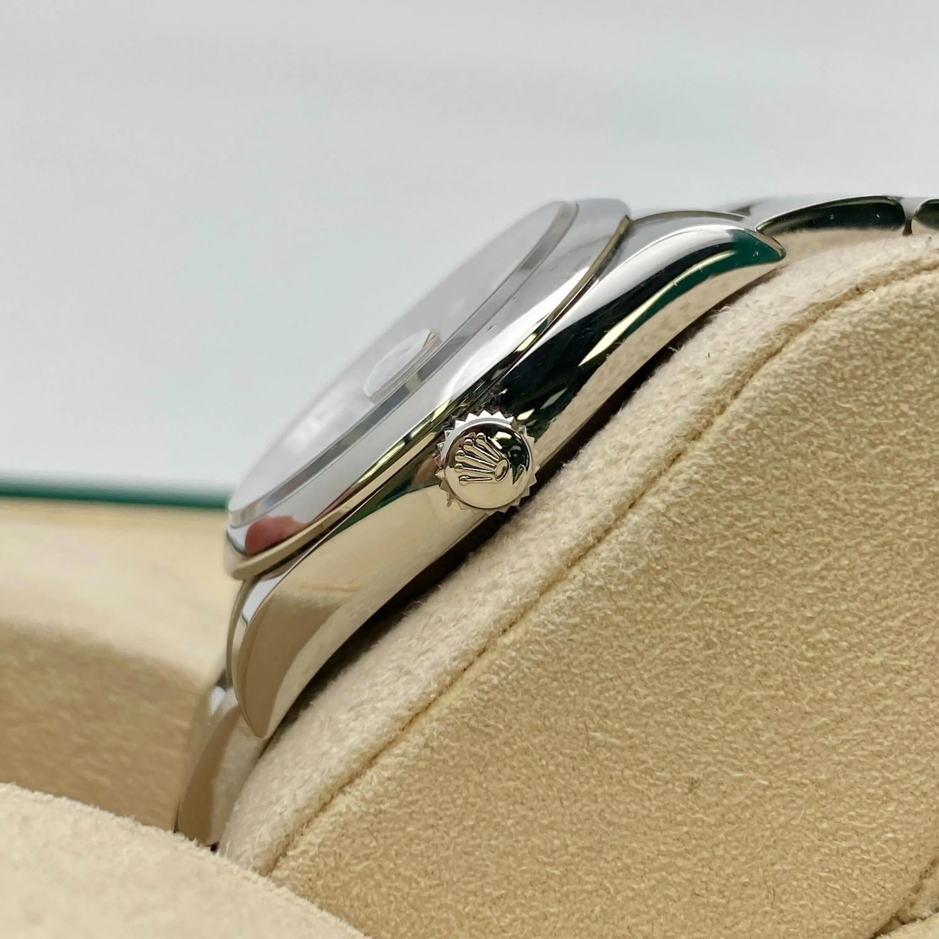 Rolex Datejust 36mm 126200 Steel Mint Dial Automatic Mens Watch in vendita 2