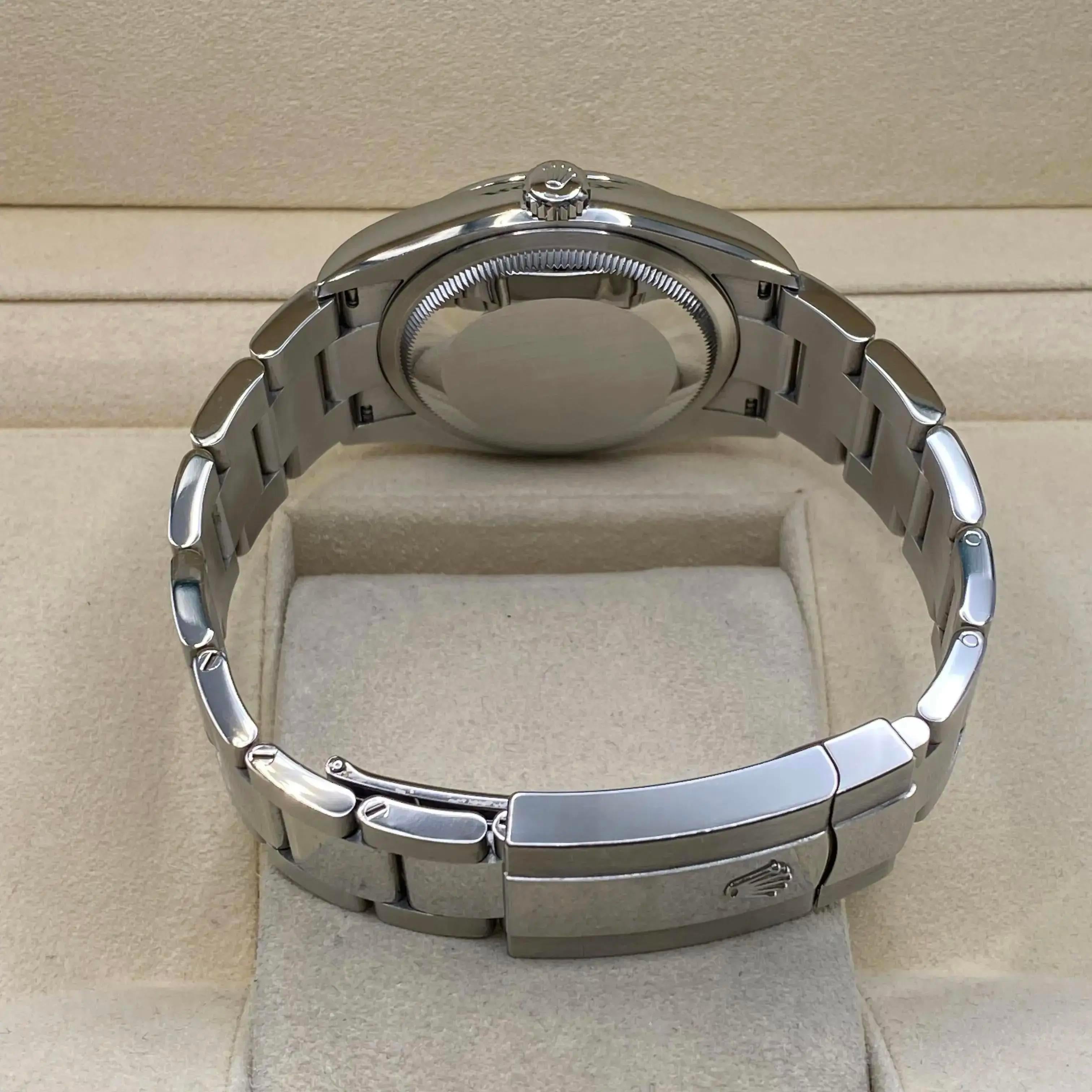 Rolex Datejust 36mm 126200 Steel Mint Dial Automatic Mens Watch in vendita 3