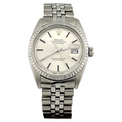 Rolex Datejust 36mm 1603 Esfera Plateada Acero Inoxidable