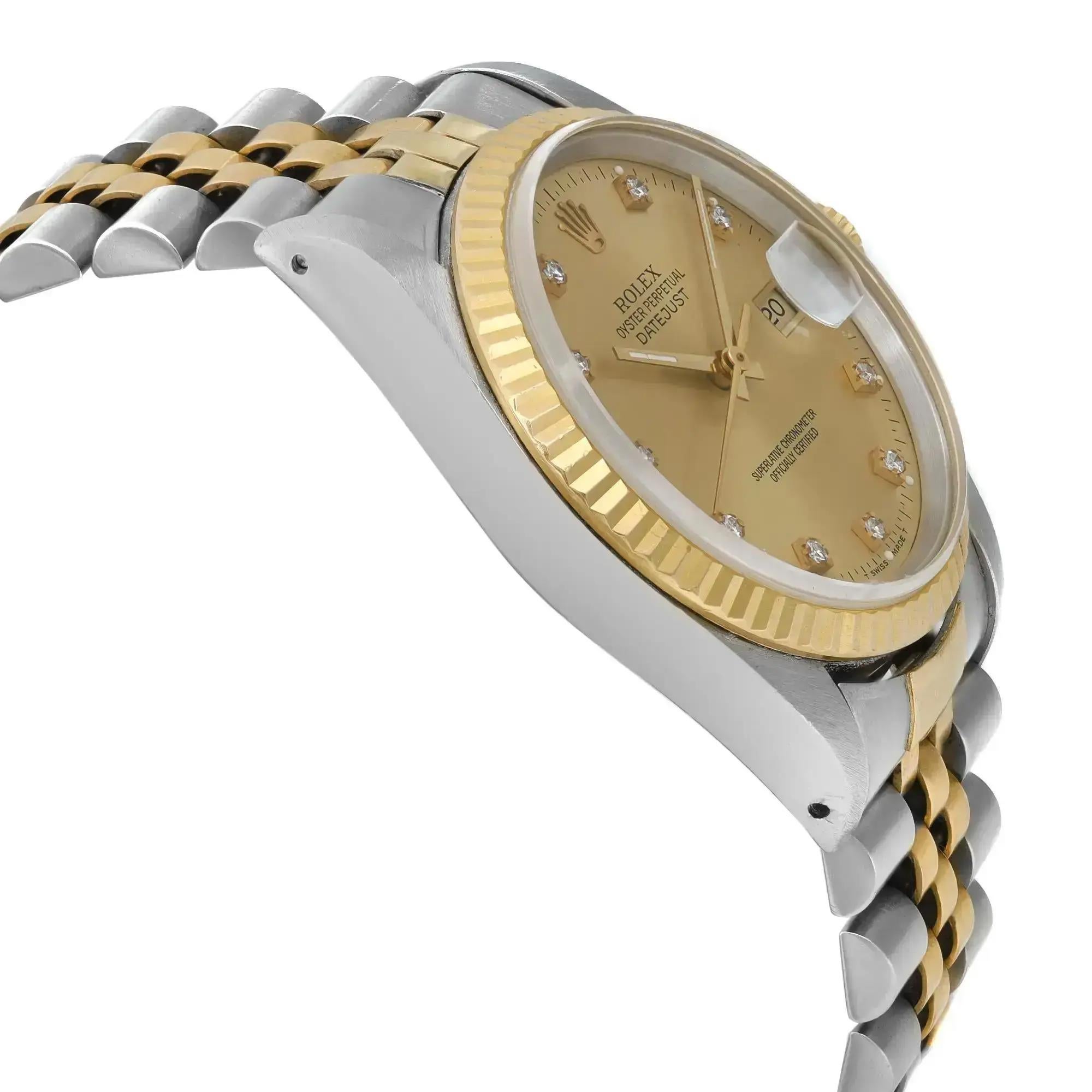 1989 rolex datejust 36mm