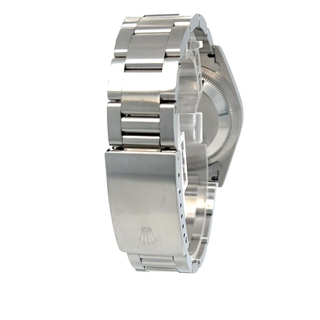 Women's or Men's Rolex Datejust 36mm Automatic Watch For Sale