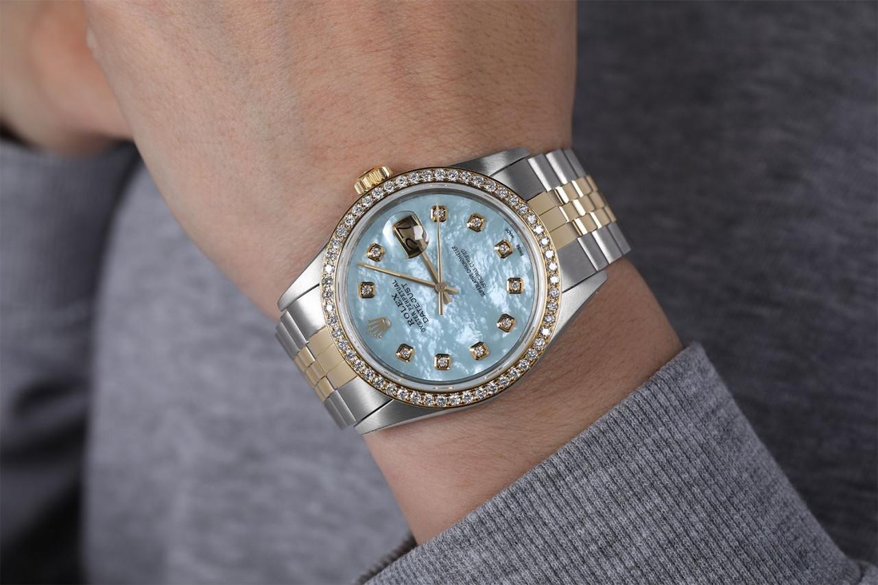 rolex baby blue