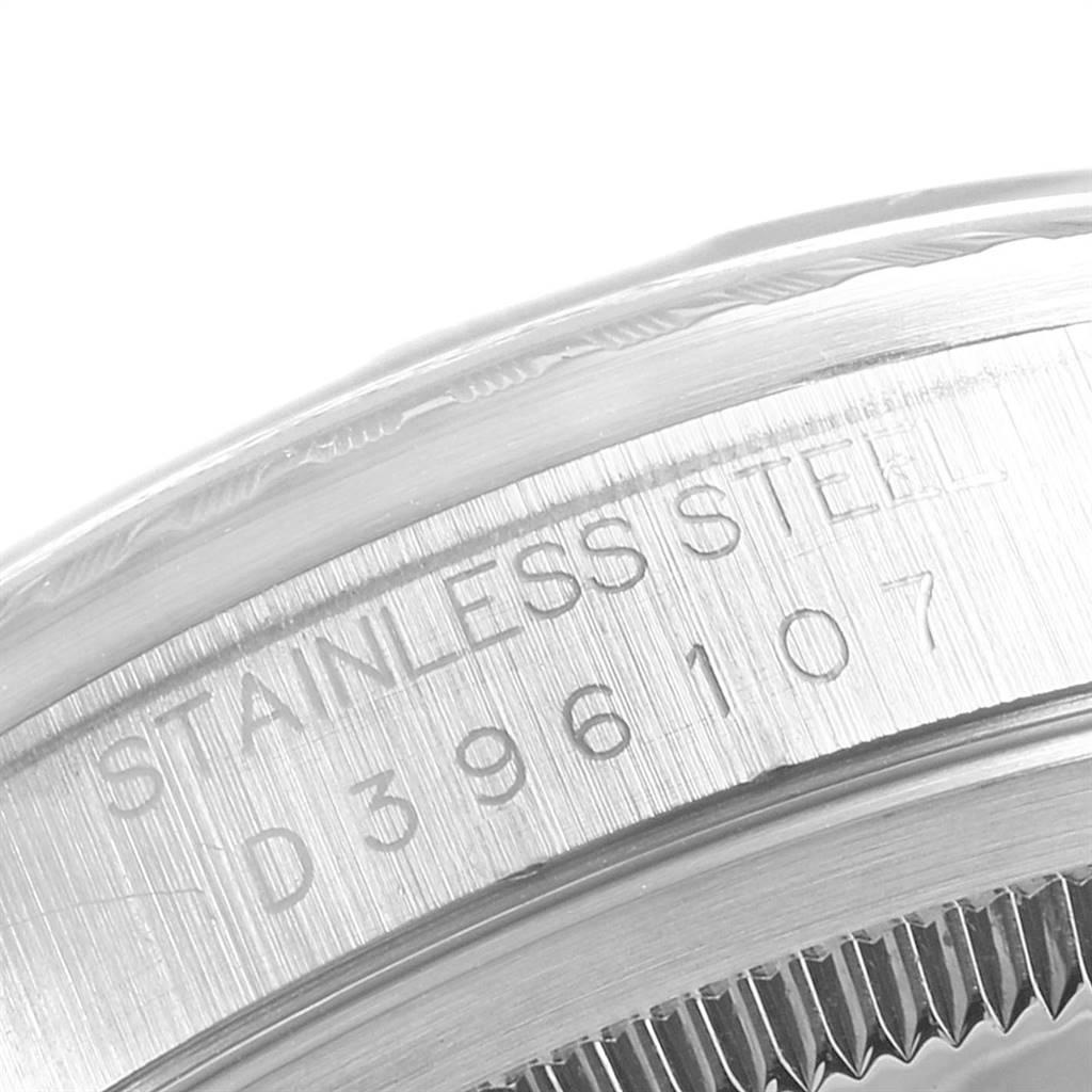 Rolex Datejust Black Dial Jubilee Bracelet Steel Men’s Watch 16220 2