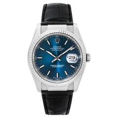 Rolex Datejust 36MM Blue Dial 116139 Watch