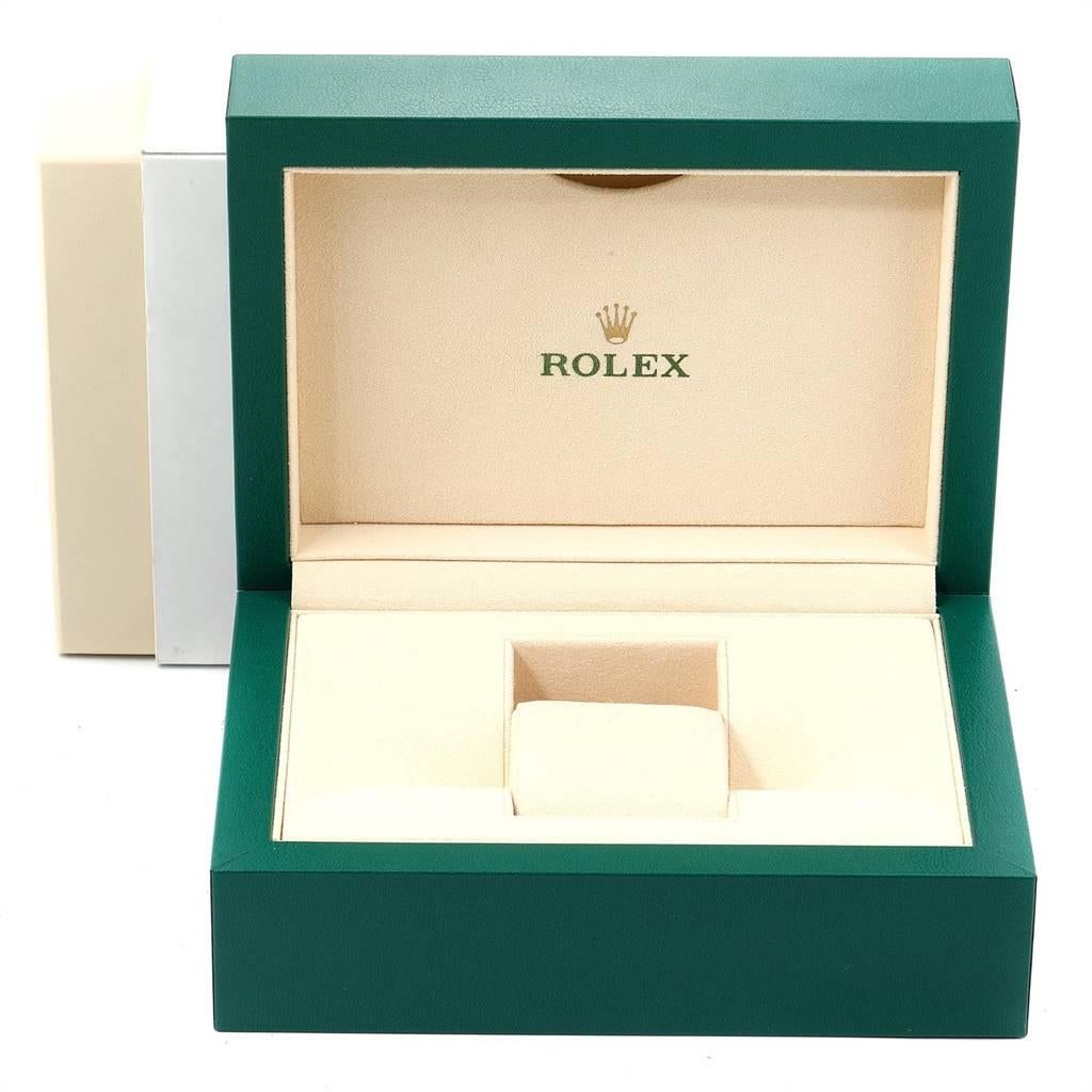 Rolex Datejust Dial Steel Rose Gold Diamond Unisex Watch 116231 For Sale 7